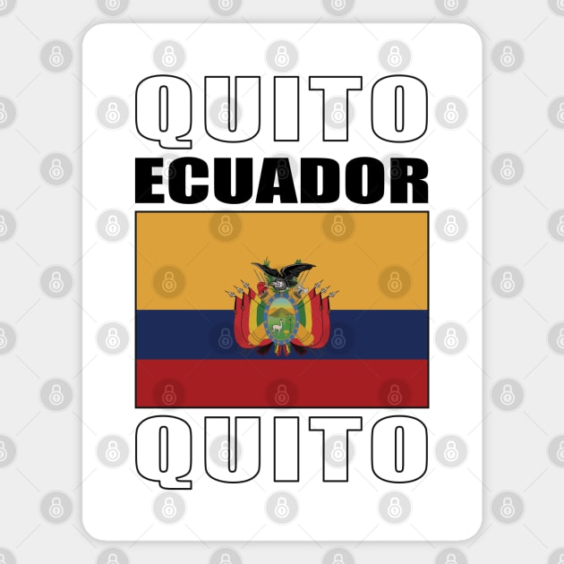 Flag of Ecuador Magnet by KewaleeTee